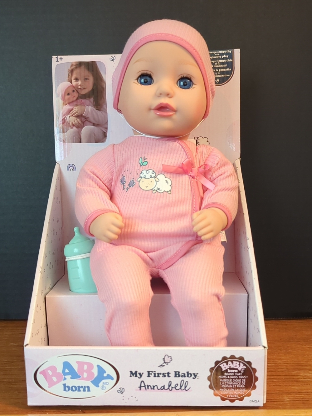 My First Baby Annabell Soft Pink Baby Doll - New In Box